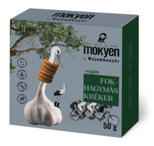 VEGÁN Fokhagymás kréker 50g