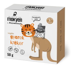 VEGÁN Gyerek kréker, natúr 50g