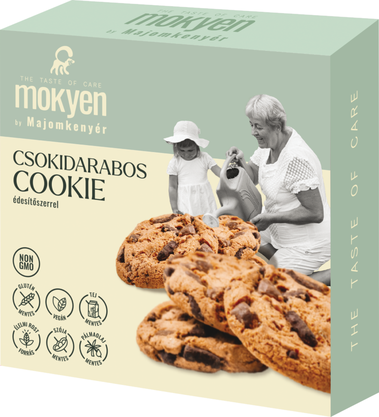 Mokyen by Majomkenyér - Csokidarabos cookie édesítőszerekkel 50g