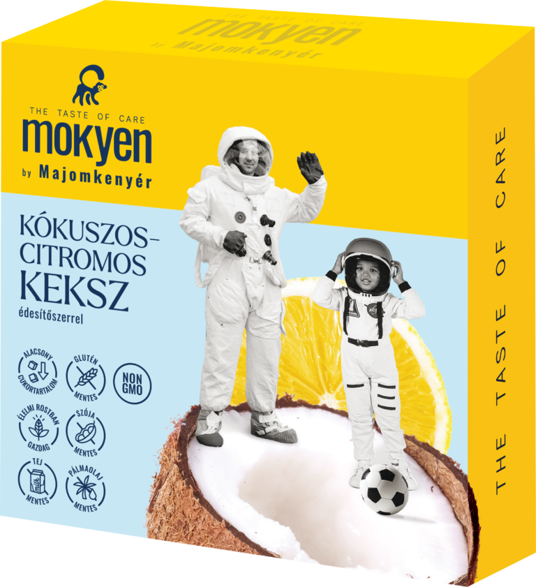 Mokyen by Majomkenyér - Kókuszos-citromos keksz - 50g