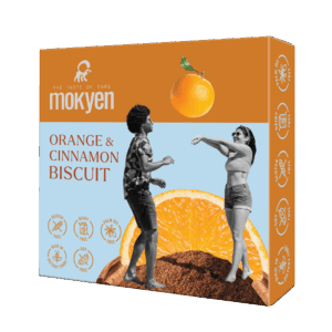 MOKYEN Narancsos-fahéjas keksz 50g