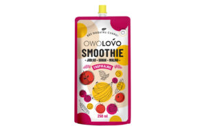 Owolovo Alma-Banán-Málna Smoothie 250ml