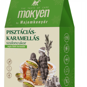 VEGÁN Pisztáciás-karamellás szaloncukor  200g