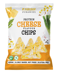 Popcrop Pyramids sajtos protein chips 60 g