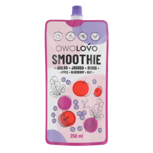 Owolovo Alma-Kék Áfonya-Cékla Smoothie 250ml
