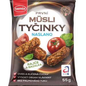 Semix Müzlifalatok csíráztatott vörös lencsével, paradicsom–bazsalikom 55g