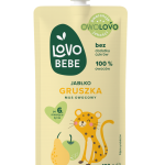 Lovo Bebe gyümölcspüré Alma - Körte 120g